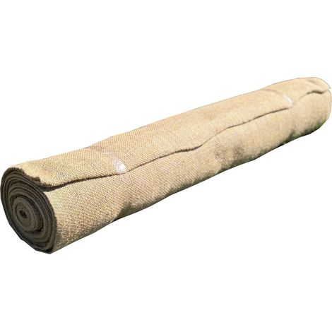 Jute Hessian Plant Protection Liner & Weed Control Roll (10m x 2m) (1/5)