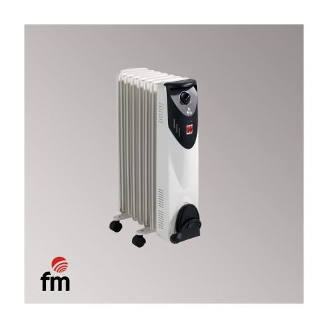 FM radiador aceite 7 elementos rw15 1500w , Radiador aceite 7E. RW15 1500W. -Marca: FMModelo: RW15. -1500 W / 230 V / 50 Hz. -7 Elementos. -3 Potencias: 600 W / 900 W / 1500 W. (1/2)