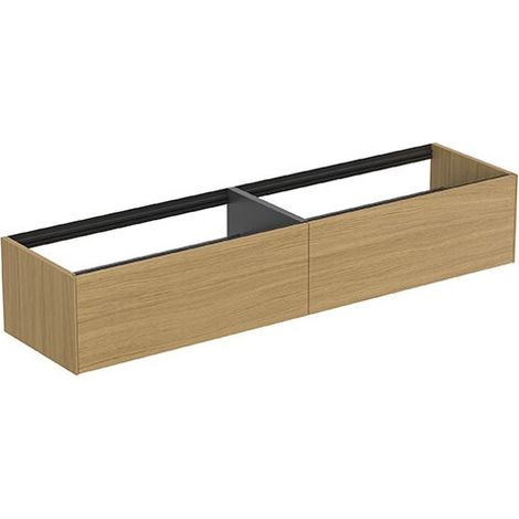IDEAL STANDARD T3987Y6 meuble bas WT Conca, 2 tiroirs (1/2)
