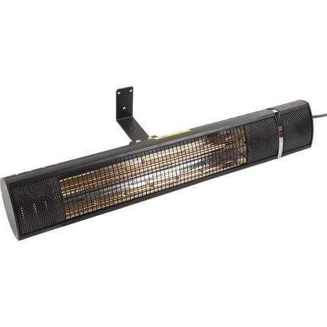 Chauffage électrique d'extérieur avec télécommande, 3 vitesses, 110 V, prise américaine, IP65, infrarouge, pour terrasse, jardin ou restaurant. (1/5)