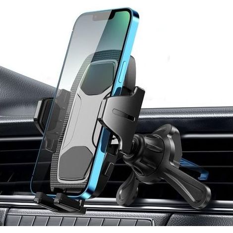 Handyhalterung fürs Auto, Lüftungsschlitzhalterung, tragbarer Handyhalter, kompatibel mit Smartphones, 360°-Drehung (1/5)