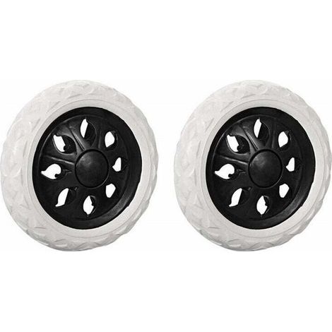 Set mit 2 Ersatzrädern für Einkaufswagen aus Schaumgummi (Schwarz, Hot Wheels) (1/4)