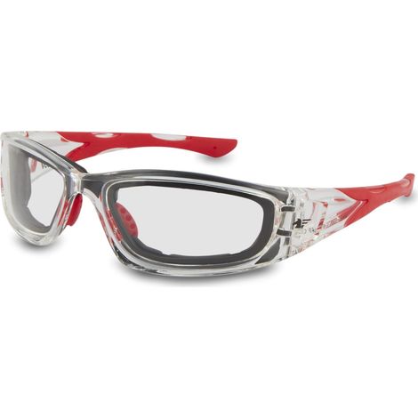 Gafa Solar Policarbonato Rojo F1 Incolora Pegaso (1/5)