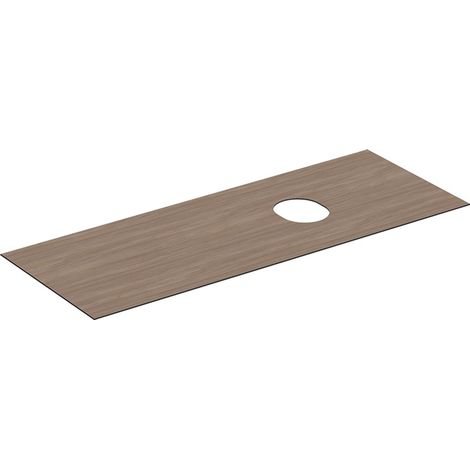 Plaque de couverture GE VariForm pour US pour AS-WT avec 2 et 3 tiroirs, L=135cm, chêne