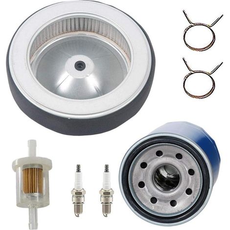 Compatible with GX630 Oil Filter Fuel Filter Air Filter Spark Plug Kit for GX660 GX690 Lawn Mower Parts (1/5)