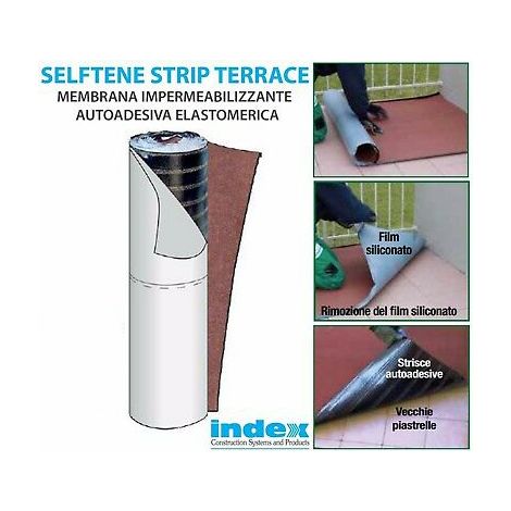 Selftene strip terrace membrana bituminosa autoadesiva da 10 mq