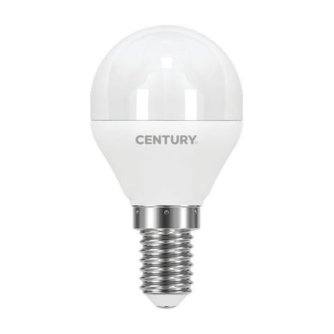 LAMPADA LED SFERA HARMONY 80 CENTURY - CALDA VOLT 230 WATT 6 LUMEN 490 E14- 10 pezzi