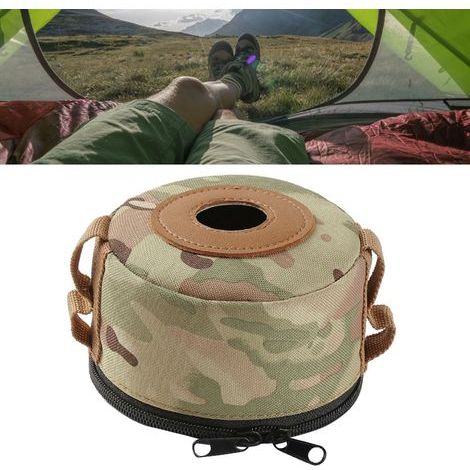 Étui isolant pour bouteille de gaz de camping, housse de protection pour cartouche de propane. (1/5)