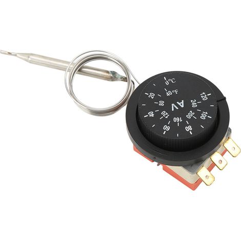 10PCS 0‑120°C Réglable Électrique Fan Thermostat Switch AC 250V pour Automotive Voiture Truck