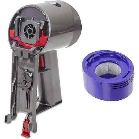 Boîtier de remplacement pour corps principal compatible avec les accessoires d'aspirateur V8 SV10 avec filtre post-filtre M