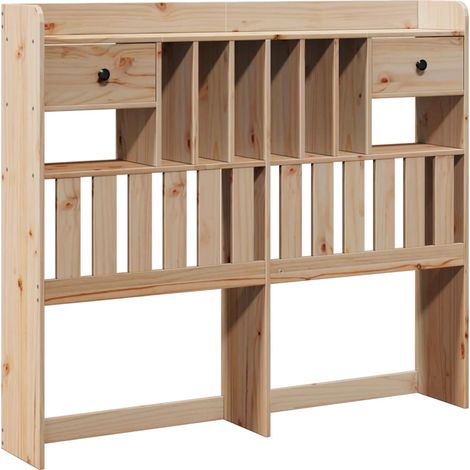Maison Exclusive - Cabecero de cama con almacenaje madera maciza