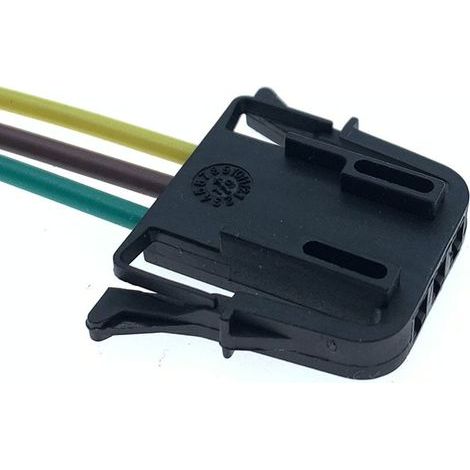 Compatible with Volkswagen and Audi rear light socket DJ7039CA-1.5-21, domestic modified socket with 3-pin terminal. (1/4)