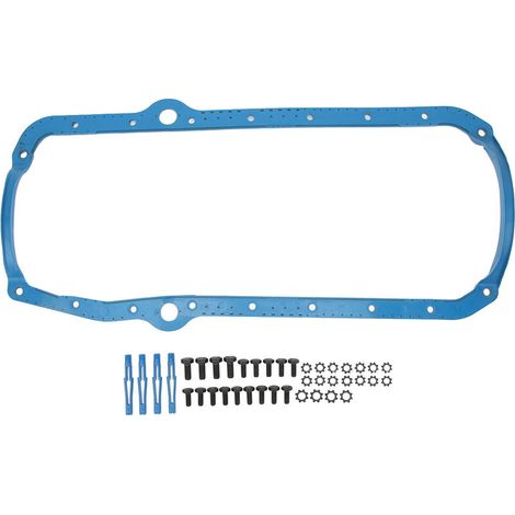 Jeffergarden Jeu de joints de carter d'huile moteur avec noyau en acier OS34510T de remplacement pour moteur Chevy SBC 305 350 327 19551985 (1/5)