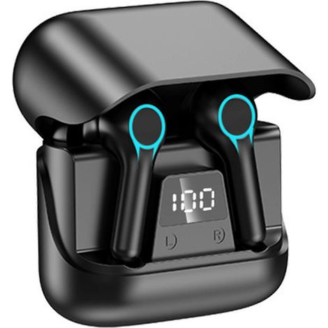 Kabellose Bluetooth 5.2-Ohrhörer mit Ohrbügeln, HiFi-Stereo für Musik (1/4)