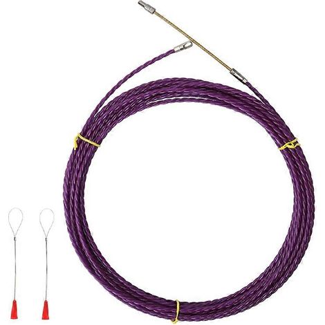 Tire-câble électrique durable violet 5/10/15/20/25 m (1/5)