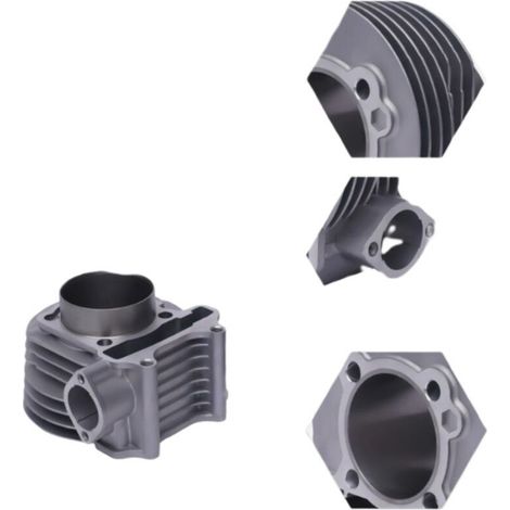 Le kit cylindre moto GY6 150 est compatible avec les cylindres GY6 200, Haomai 150 et ATV200 161QML (61 mm), y compris le bloc cylindre et le piston.
