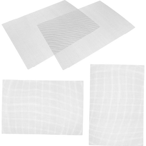 Lot de 4 tapis de culture Microgreens avec plateaux de germination en maille pour microgreens - Pour semences - 30 x 21 x 0,1 cm - Pour semis en serre (1/5)