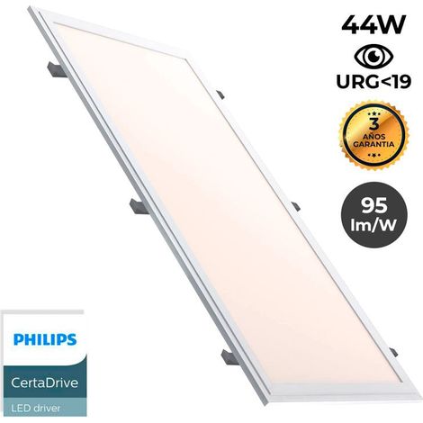 LED-Einbaupanel Slim 120X30 cm – Philips Treiber - 44W - UGR19 –