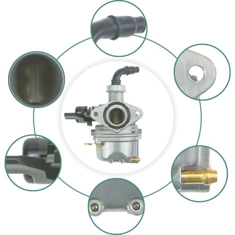 Carburetor for 4-stroke karts PZ19-037B 50cc 70cc 90cc 110cc 125cc--DTEKGAZ