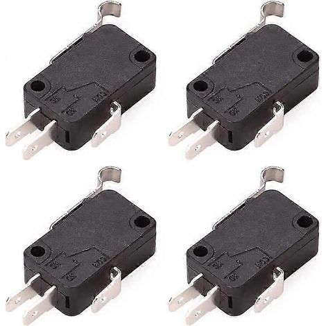 4 Pack Micro Switch 2 3 Prong Fit Club Car DS Precedent Golf OEM 1014807 (1/5)