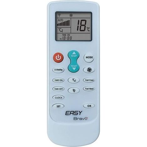 Control remoto aire Bravo Easy marfil programación automática