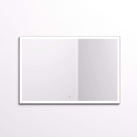 Espejo Nova Plus 120X70 Inox Cepillado (1/2)