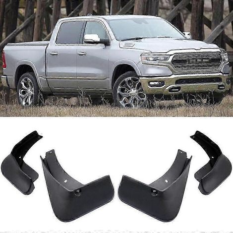Kit de 4 bavettes garde-boue pour Ram 1500 2019-2024 avec passe-roues (1/5)