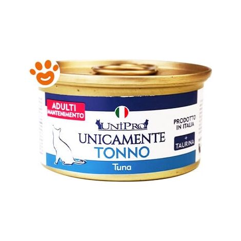 Unipro Cat Unicamente Adult Tonno - Lattina 85 Gr -