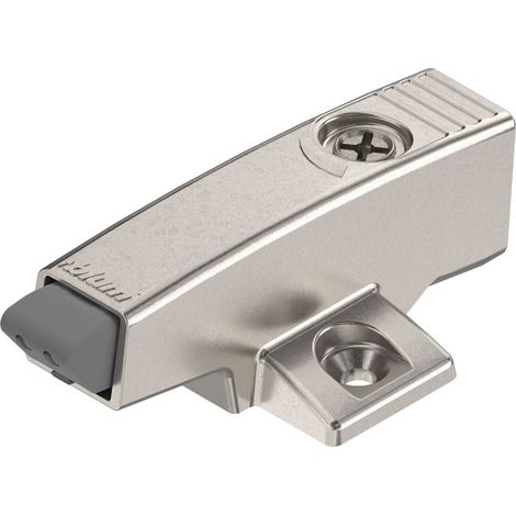 BLUM BLUMOTION 971A, Kreuzadapterplatte, Bauhöhe 25, Zink vernickelt
