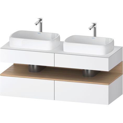 Lavabo consola Collection One de Duravit, 2 extraíbles, 2