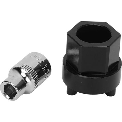 ALLIANDISExtracteur de moyeu d'embrayage de compresseur de climatisation avec douille de 7 mm, entraînement de 3/8 po pour moyeu d'entraînement de compresseurs sans embrayage Denso 5SE09C 5SE12C (1/3)
