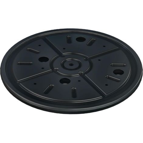 Plateau rotatif TV tournette à bille rond à roulement à billes Ø 282mm 300 Kg Plaque Pivotant Meuble HiFi Présentoir Tournant Support Ecran Ordinateur (1/3)