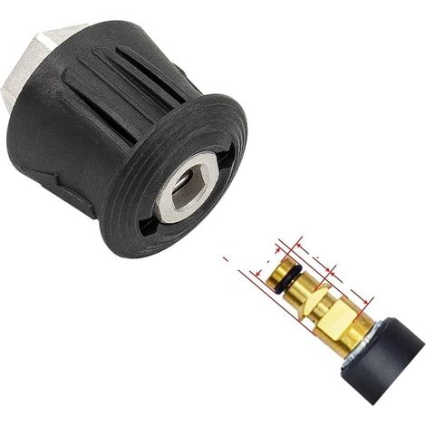 Hochdruckreiniger-Schlauchanschluss-Konverter, M22 Hochdruckreiniger-Auslassadapter für Karcher Hochdruckreiniger-Schlauch