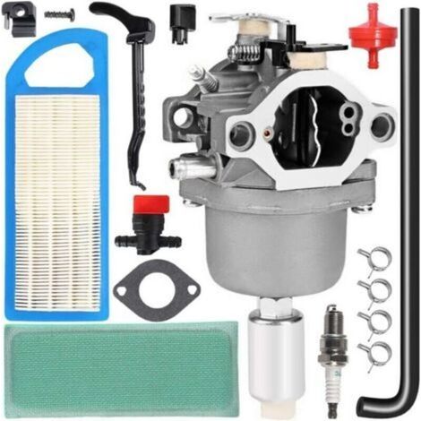 799727 698620 Remplacement du carburateur pour Briggs & Stratton 794572 14HP 15HP 16HP 17HP 17,5 HP 18HP Intek Engines Tondeuse Tracteur Nikki Carb avec Filtre à air Bougie d'allumage (1/4)