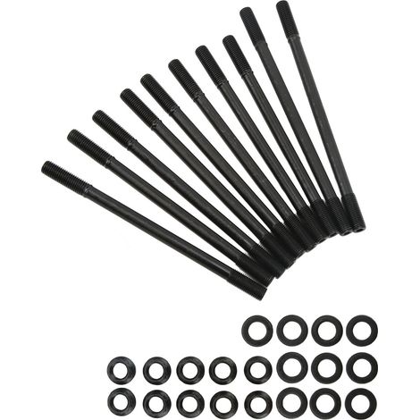 Kit de goujons de culasse 11 mm en acier allié 208-4302, compatible avec les moteurs Acura Integra CRV 1.8 DOHC série B. (1/5)