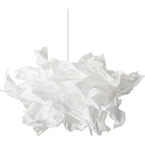 Abat-Jour Papier Nuage DIY Douille E27/E14 Pendentif Murale (1/5)