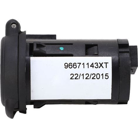 Prise d'interface USB pour voiture 96671143XT, sortie de courant Stable, remplacement Compact pour Peugeot 3008 301 508.