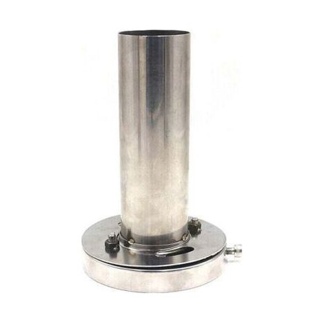 Insert de silencieux universel amovible en acier inoxydable, 3.5 pouces, pour embout d'échappement de voiture
