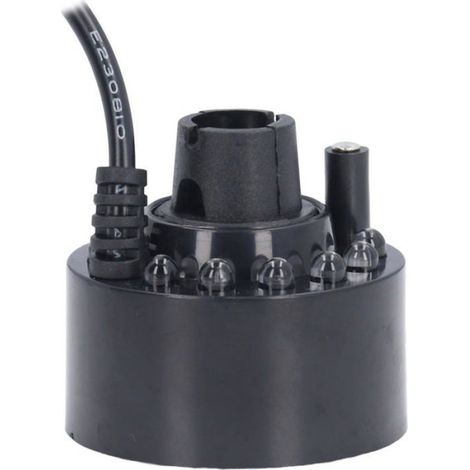 Humidificateur pré-couché pour reptiles avec LED colorées ou plantes d'intérieur, alimentation 100-240 V, avec décoration et Lana (1/5)