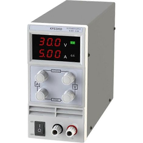 Einstellbarer Gleichstromstabilisator 30V 5A, Schaltregler, variables Netzteil für Labore, US-Stecker. (1/5)