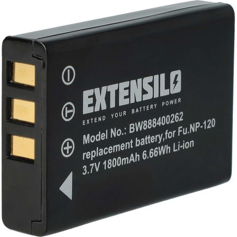 EXTENSILO Akku Ersatz für RCA RD2400A-BAT für Kamera (1800 mAh, 3,7 V, Li-Ion) (1/5)