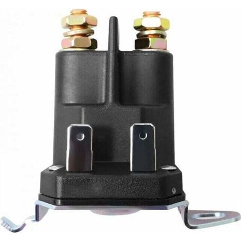 12V Anlasserrelais für Trombetta 862-1241-211-12 Rasenmäher, Schneemobil, Golfwagen, Rasentraktor 532192507-Crezuo