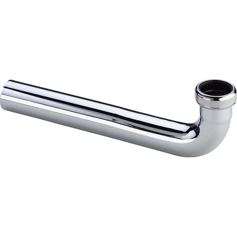 Ablaufbogen 90 Grad 5622.2 in G1 1/4 x 32x255mm Messing verchromt (1/4)