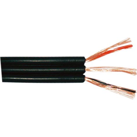 Packung mit 100 mts Parallel geschirmtes Kupfer-Audiokabel 3 × 10 × Ø0'12 mm Electro Dh 49.265 8430552099931
