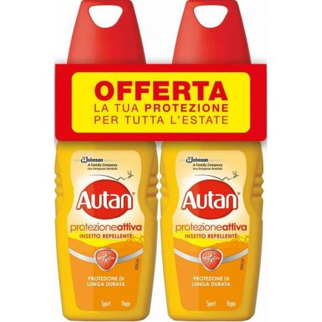 Autan ACTIVE VAPO 2 pz. ml. 100 12 CF