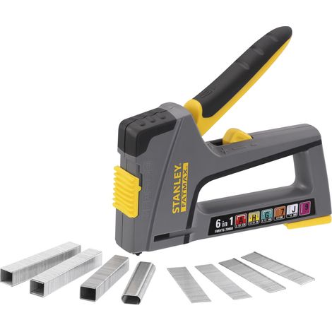 Pinzatrice - 6 in 1 - per 6 tipi di graffette e chiodi - FATMAX - STANLEY, FMHT6-70868