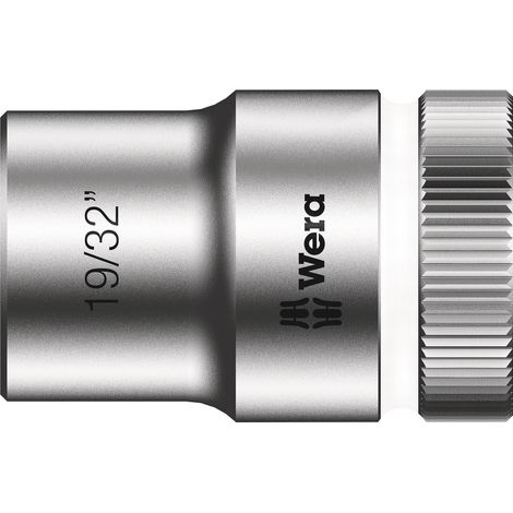 Embout à douille 1/2’’ pour clé 19/32’’ (1/4)