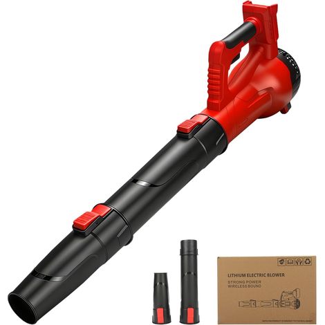 1 Souffleur de feuilles, Moteur sans balais, 18000 tr/min, 520 CFM, Pour jardin, terrasse (1/5)