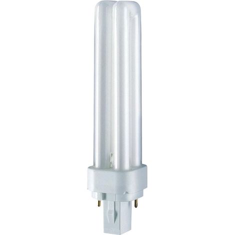 Energiesparlampe 13 W 2-polig Pl-c G24d-1 6500 K 870 Lm Kaltweiß Licht 136 x 26 mm