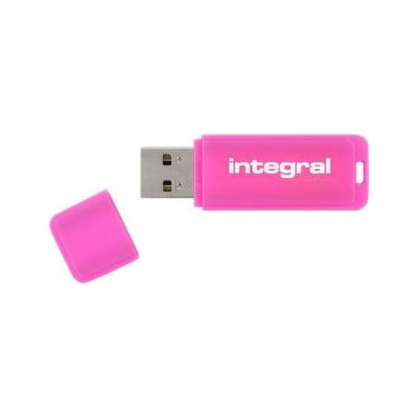 Clé USB Integral Néon 16 Go rose (1/5)